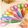 ZYEKIU 8 Pièces Ciseaux Enfant, Ciseaux Bout Rond Ergonomique, Scissors Enfant Différentes Formes, Fourniture Scolaire pour Déco