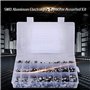 400 pièces condensateurs électrolytiques en aluminium 24 valeurs condensateurs radiaux SMD 1uF-1000uF