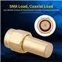 SEAFRONT 5Pcs Terminaisons RF, Connecteur Mâle SMA RF Terminaison Coaxiale Appariée Terminaison 50 Ohm 2W
