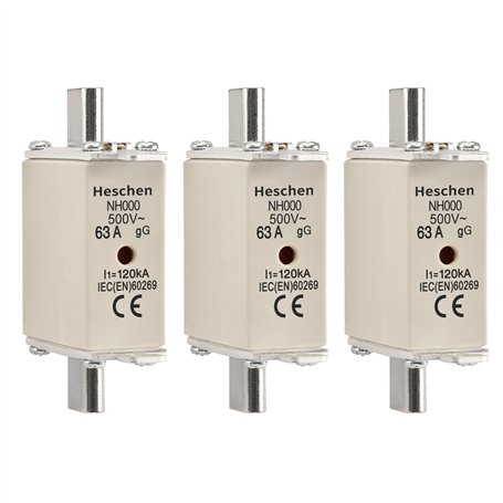 Heschen NH Fuse Link NH000 63A gG