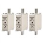 Heschen NH Fuse Link NH000 63A gG, Indicateur Avant, Détecteur Combiné, Lot de 3