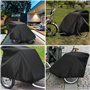 Housse de remorque de vélo imperméable, Housse Universelle pour remorque pour Chien, Housse de remorque de vélo imperméable de q