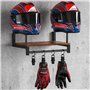 Porte Casque Moto Mural