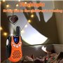Retevis RT602 Talkie Walkie Enfant Rechargeable, Longue Portée Lampe de Poche VOX, avec Li-ION Batterie et Chargeur, Cadeau Anni