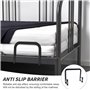 mongtsamz Arret Matelas Réglable Cale Matelas, Barre de Retenue de Matelas Métal Arret de Matelas Stabilisation de Matelas pour