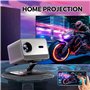 jinminamz Support De Projecteur，Surface De La Table Support Projecteur Mini Multifonctionnel avec Interface à Vis 1/4 Pouces Con
