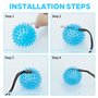 Poignet Musculation Hand Exercise Balls Doigts Strengthener Hand Balls Grip Stren