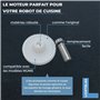 Lichtblau Pignon droit pour robot de cuisine Bosch 622182 00622182 I Roue dentée rechange pour entraînement engrenage MUM5 I Piè