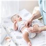 Lot de 2 housses de matelas à langer flexibles pour matelas à langer pour bébé