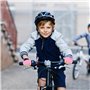 Ziyonix Gants Cyclisme Demi-Doigts pour Enfant 6-10 Ans, Gants de Antidérapage Respirant Vélo Demi-Doigts Rembourrés Gant de Pro