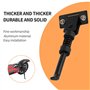 Yungeln Béquille latérale en Aluminium Compatible avec Trottinette électrique KUGOO Kirin M4/M4 Pro, Repose Pied pour Trottinett