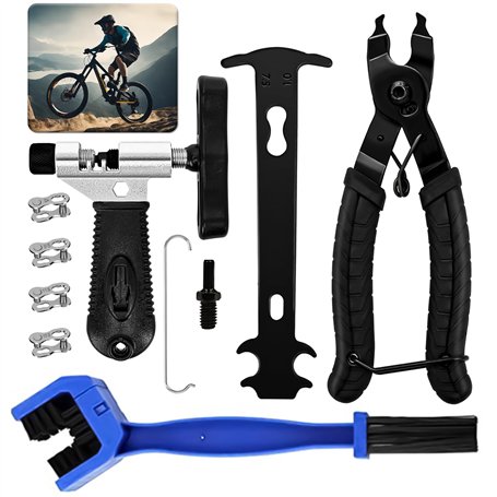 Gicctyble Derive Chaine Velo - Kit Reparation Velo avec Derive Chaine