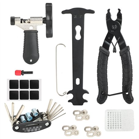 Outils Vélo 12 Pièces – Dérive Chaine Vélo et Pince à Chaine