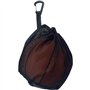Sacs Basketball 16L - Sac Ballon de Basket - Filet Pliable avec Poche Zippée et Mousqueton - Sac de Transport pour Basketball