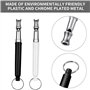 2 Pièces Sifflet Ultrason Chien,Anti Aboiement Collier Agression de Exterieur Fugue Sifflet Chiens Repulsif et Ultrasons Chat Gr