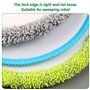 Lot de 18 Tampons de Nettoyage de Rechange en Microfibre pour Serpillière Microfibre Ronde 16 cm, pour Vadrouille éLectrique san