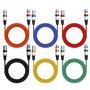 6 Pack Cable XLR