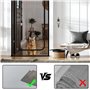Moustiquaire pour porte de balcon, porte pour animaux de compagnie, avec fermeture éclair, filet pour chat avec fermeture éclair