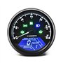 ANCLLO compteur kilométrique de moto universel LCD compteur de vitesse numérique jauges de tachymètre avec veilleuse adaptée à l