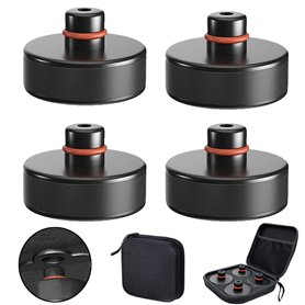 Tesla Model 3 Lot de 4 coussinets en caoutchouc pour cric de chariot de manutention et support universel en caoutchouc pour voit Tesla Model 3 Lot de 4 coussinets en caoutchouc pour cric de chariot de manutention et support universel en caoutchouc pour voit