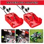 Power Wheel Adaptateur, Lot de 2 Adaptateur de Batterie, Adaptateur Power Wheel pour Milwaukee 18V Lithium Battery, Power Wheel 