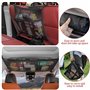 Filet Rangement Voiture Plafond,Organiseur de Toit Double Couche Grande Capacité et Fermetures Eclair,Filet Rangement Camping Ca