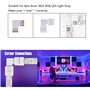 ENQIMAOYI Lot de 45 connecteurs de bande LED pour bande lumineuse 4 broches 8 mm Connecteurs sans soudure en forme de T, L et X 
