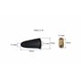 RIVERWELD Câble pour Torche de Soudage TIG eu de Fiche et Prise pour Connecteur de Soudage DKJ35-50 & EDKL35-50 315A Connecteur