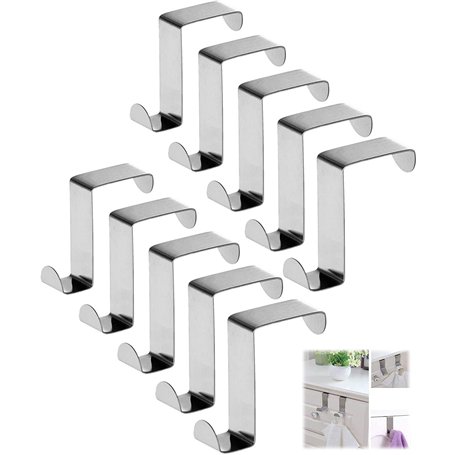 Tang Yuan Les crochets de porte en acier inoxydable reversibles