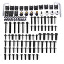 CNC Kit complet de boulons universels en aluminium usiné par machine-outil à commande pour carrosserie de moto Suzuki