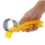 Coupe-Banane en Acier Inoxydable,Forreen 3 Pièces Banane Trancheuse Multifonctionnel Portable Banane Slicer avec 6 Lames pour Sa