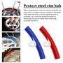 2 Pièces Demonte Pneu Moto 30 cm Demonte Pneu Trottinette avec 2 Jantes Protecteurs Démonte Pneu Voiture Métal Démonte-Pneus Man