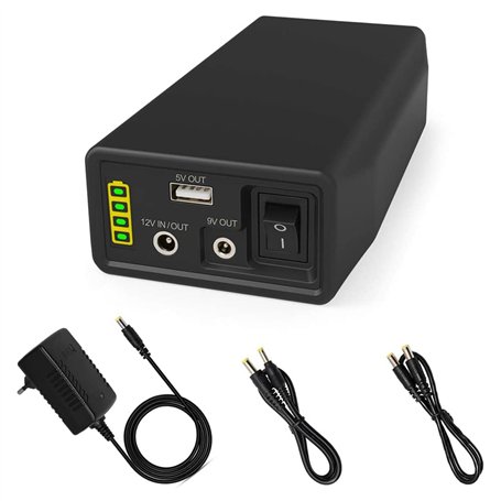 TalentCell Powerbank LiFePO4 Batterie rechargeable 12/9/5 V lithium-fer phosphate 12