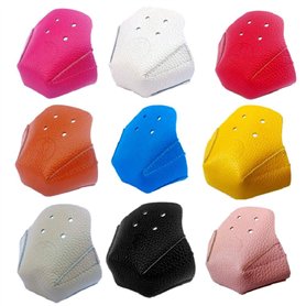1 Paire de protège-Orteils Anti-Friction en Cuir PU avec 4 Trous pour Patins à roulettes, 1 Paire de Protections d'orteils en Cu 1 Paire de protège-Orteils Anti-Friction en Cuir PU avec 4 Trous pour Patins à roulettes