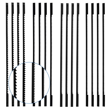 Dalephoric 16 Pièces Lames de Scie à Chantourner
