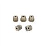 DollaTek 5PCS 64DP 21T 22T 23T 24T 25T Ensemble de pignons pour Moteur à pignon pour Moteur sans Balai brossé 1/10 Rc Car