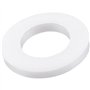 Lot de 20 joints plats en nylon blanc - Rondelles rondes en silicone - Rondelles plates - Rondes - Pour poignées de porte de sal