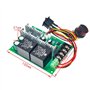 GERUI Contrôleur de moteur CC 9-50 V 40 A - Régulateur de vitesse du moteur CC - Contrôleur réversible 12 V 24 V 36 V 48 V 2000 