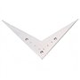 Alnicov Lotmusic Chevalet de guitare 6 cordes en V Compatible avec accessoires de guitare Flying V Argenté