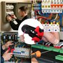 QOUBNIC Crimpadora Terminales Electricos, Pince a Sertir pour Cosse Electrique Isolées AWG23-7/0.25-10mm² Crimpadora Pince à Ser
