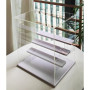 Joody 4 Niveaux Vitrine Acrylique pour Collection, Vitrine Transparent de Rangement pour Figurine, Manga, Voiture Miniature, Ant