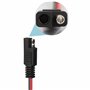 MEIRIYFA Lot de 2 câbles d'extension SAE - Connecteur de déconnexion rapide SAE - Câble d'extension pour panneau solaire - 30 cm