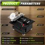 Yapasopu Mini scie circulaire de table 100W 0.1mm-16mm Petite scie à bois bricolage acrylique tronçonneuse modèle de précision s