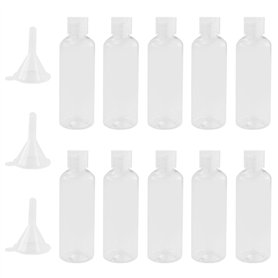 Lot de 11 bouteilles de voyage à remplir