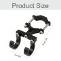 Scooter Avant Crochet Trottinette Suspension - Universel Double Tête Accessoires de Montage en Alliage D'aluminium pour Sacs Vél