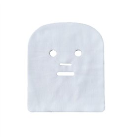 Lot de 100 masques de gaze pré-découpés en coton doux pour femmes et filles