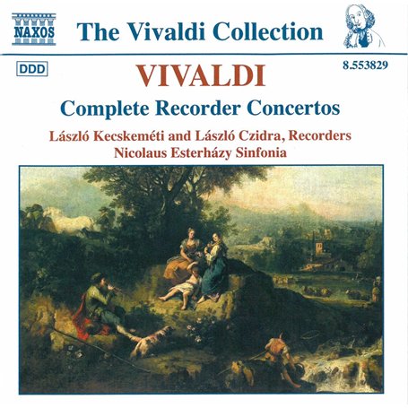 Vivaldi - Intégrale des concertos pour flûte à bec