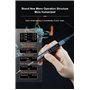 MINIWARE TS101 Fer à souder BC2 Tips Portable Digit DC5525 USB-C 90 W Température réglable 50-400 ℃ Original Digital OLED progra