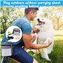 Omnikryp Sac à Friandises pour Chien, Multifonction Pochette à friandises pour Chien Dressage avec 3 Méthodes de Transport, Sac