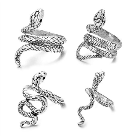 Yhuasia Bague Serpent